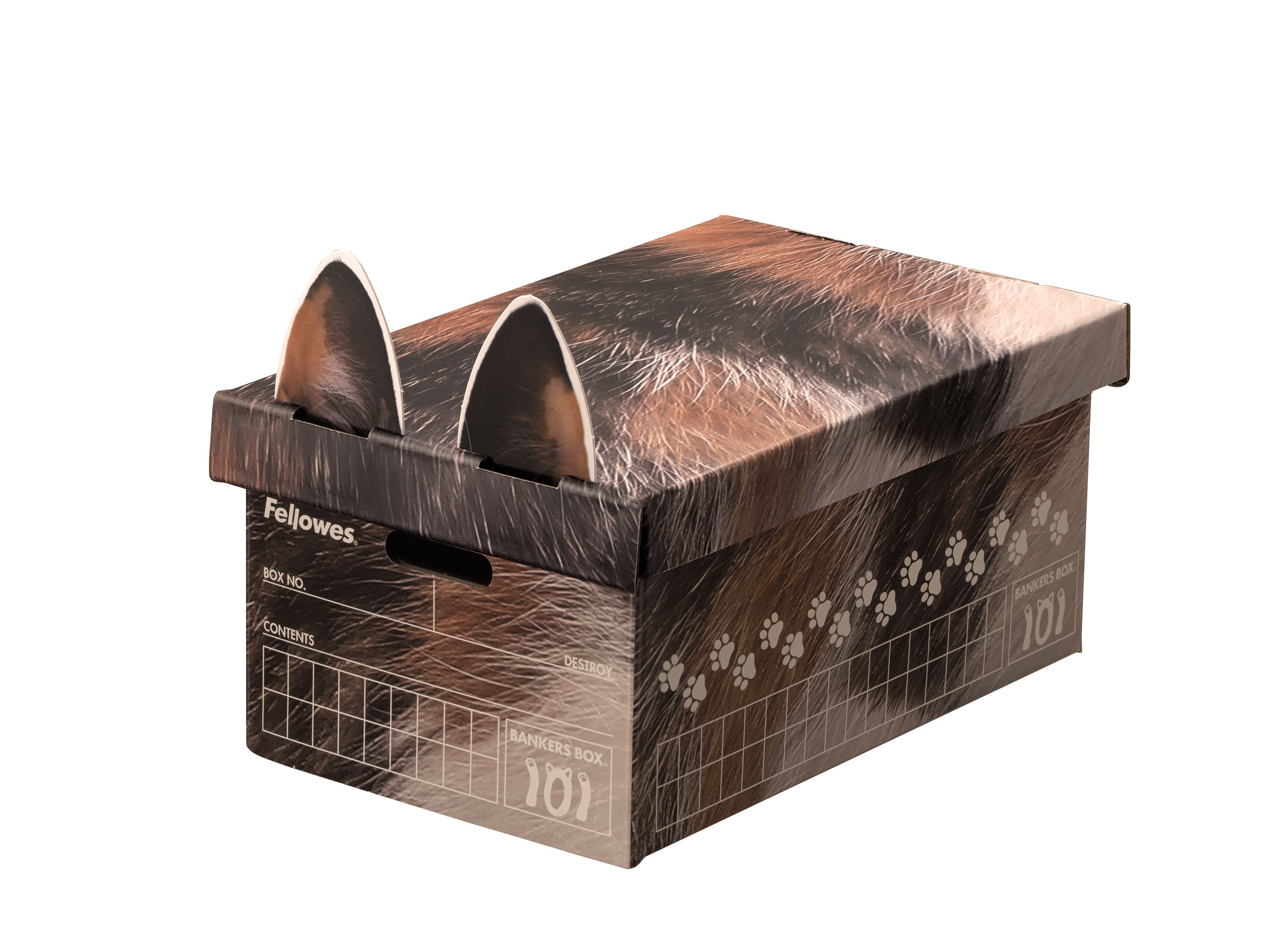 101ボックス 猫柄 三毛猫 1枚パック